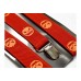 Bretele dama, rosii, model Halloween, Lanterna lui Jack 225